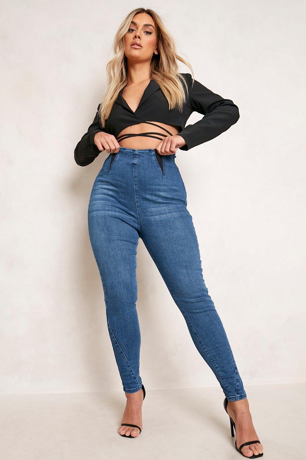 Jegging bleu hotsell